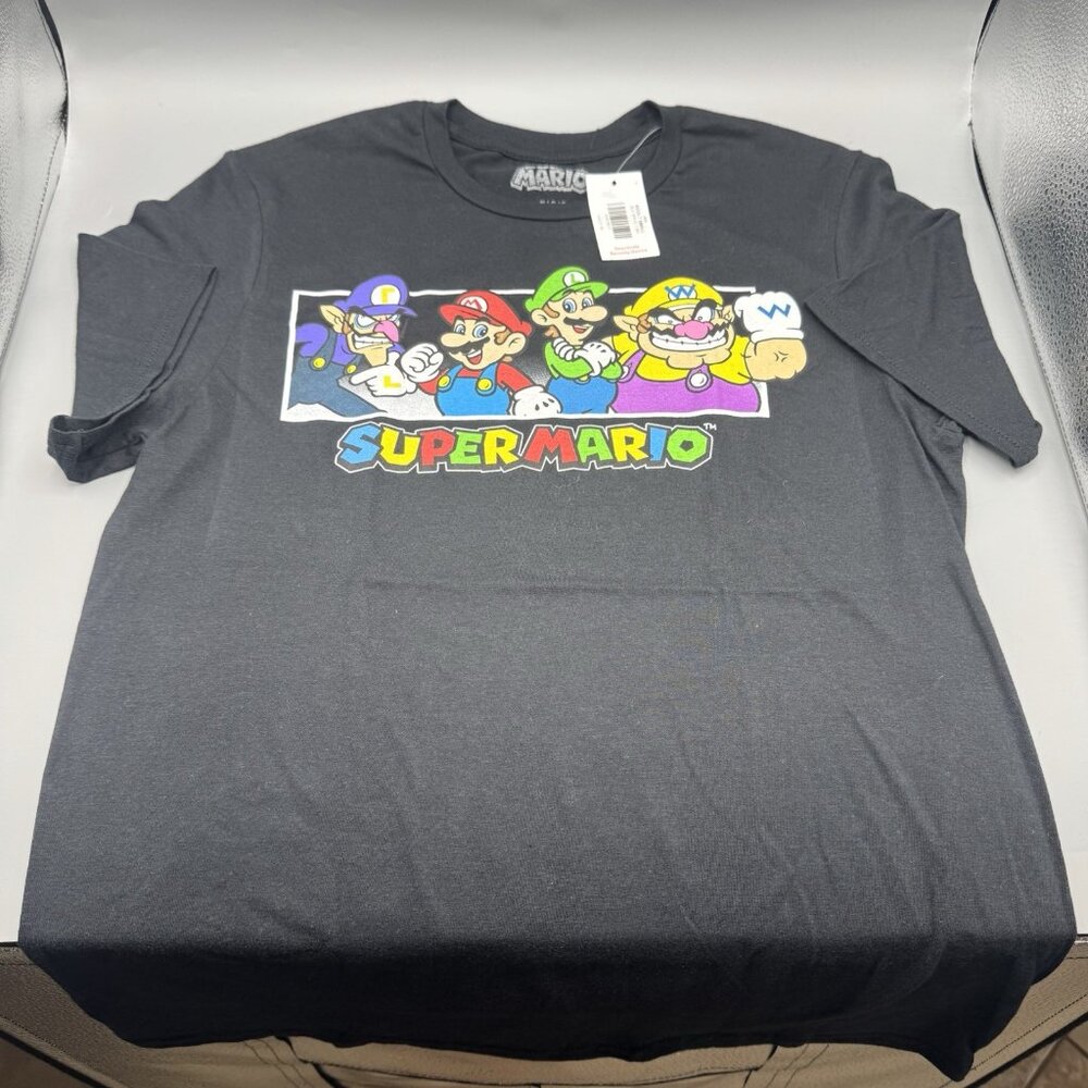Super Mario Brothers T-Shirt Womens Small New